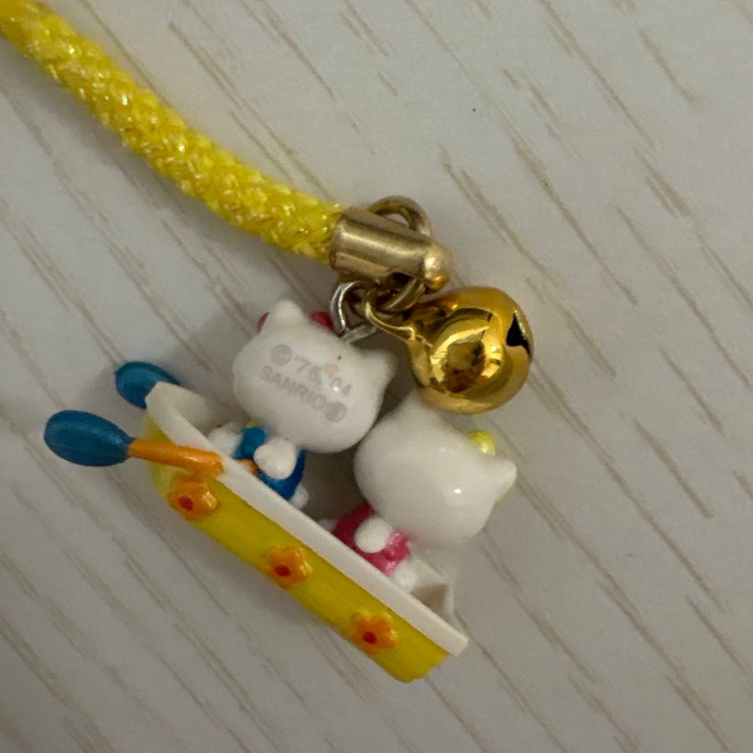 激レア ハローキティ 根付ストラップ vivitix キティ