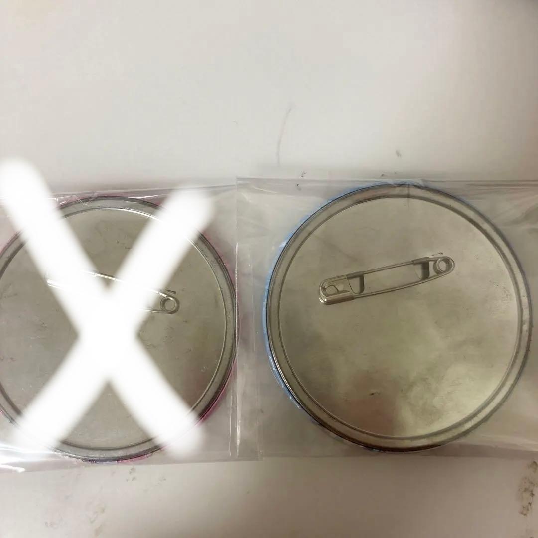 からぴち　のあさん　るなさん　缶バッジセット