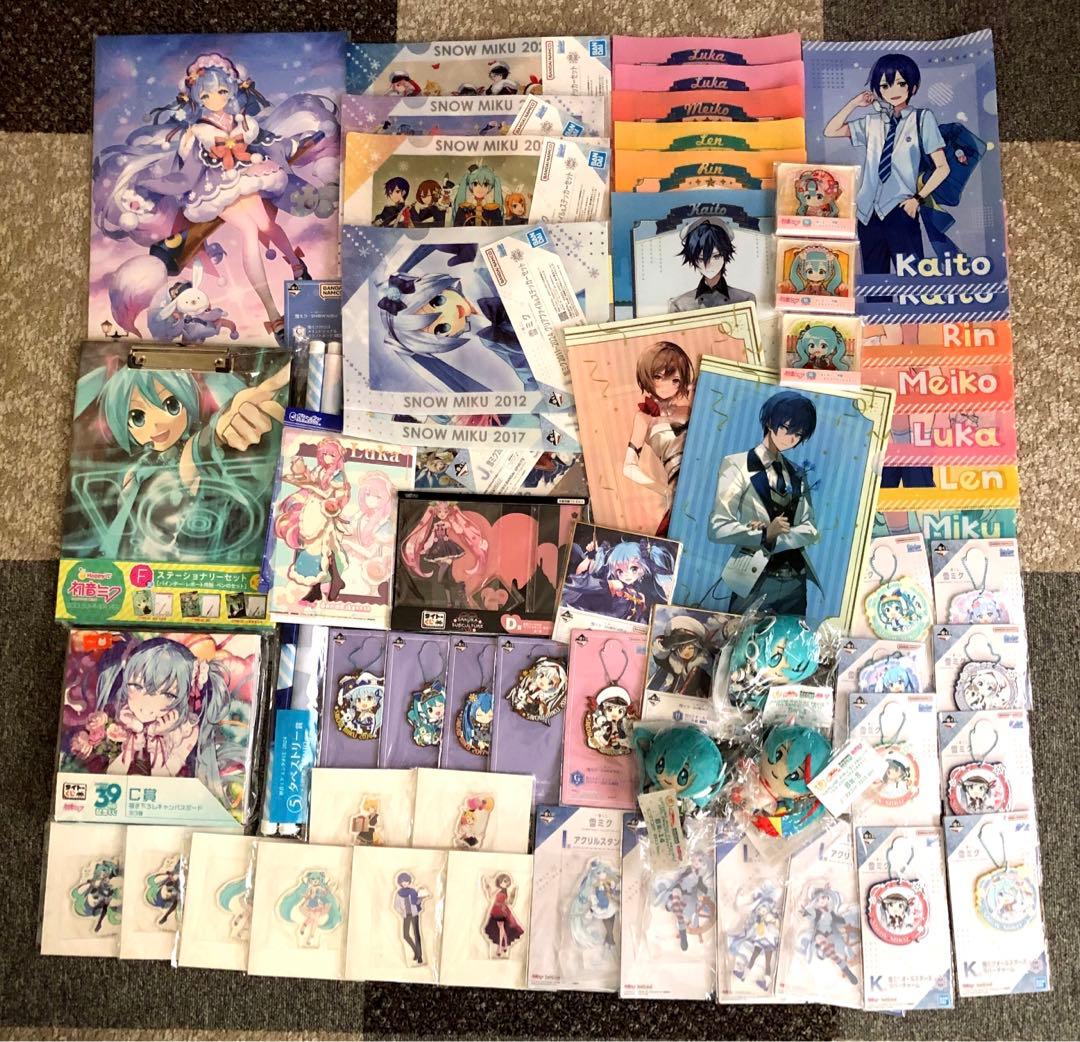 初音ミク一番くじ39の日　雪ミク　MIKU 桜ミクなど　60点まとめ売り