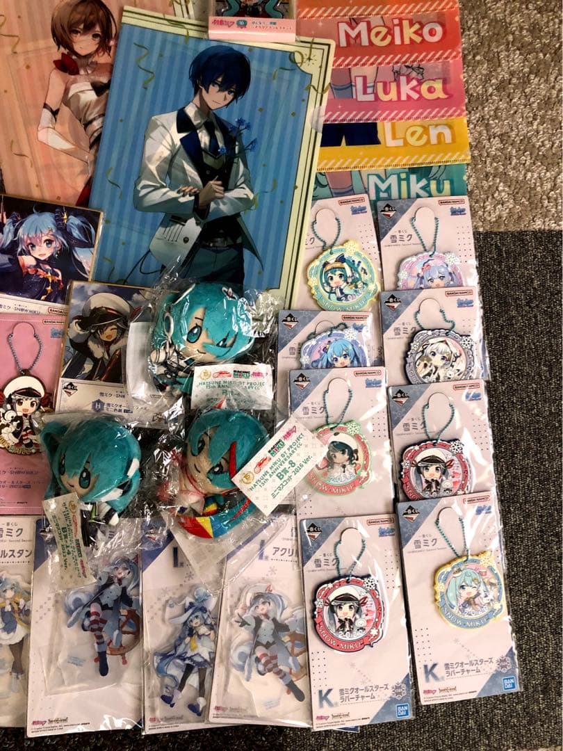 初音ミク一番くじ39の日　雪ミク　MIKU 桜ミクなど　60点まとめ売り