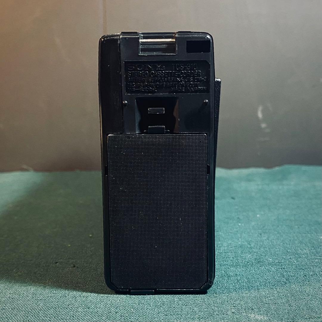 SONY TCS-310 ステレオ録音カセットプレーヤー (ジャンク)