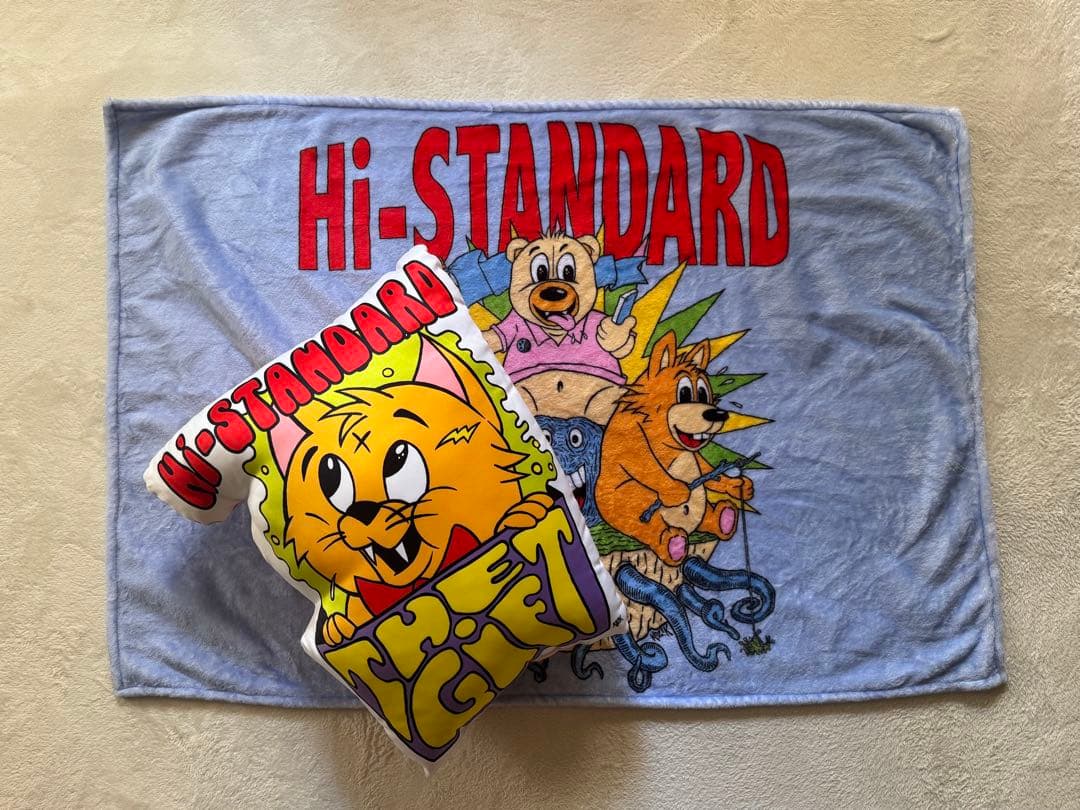 Hi-STANDARD ブランケットとクッションセット