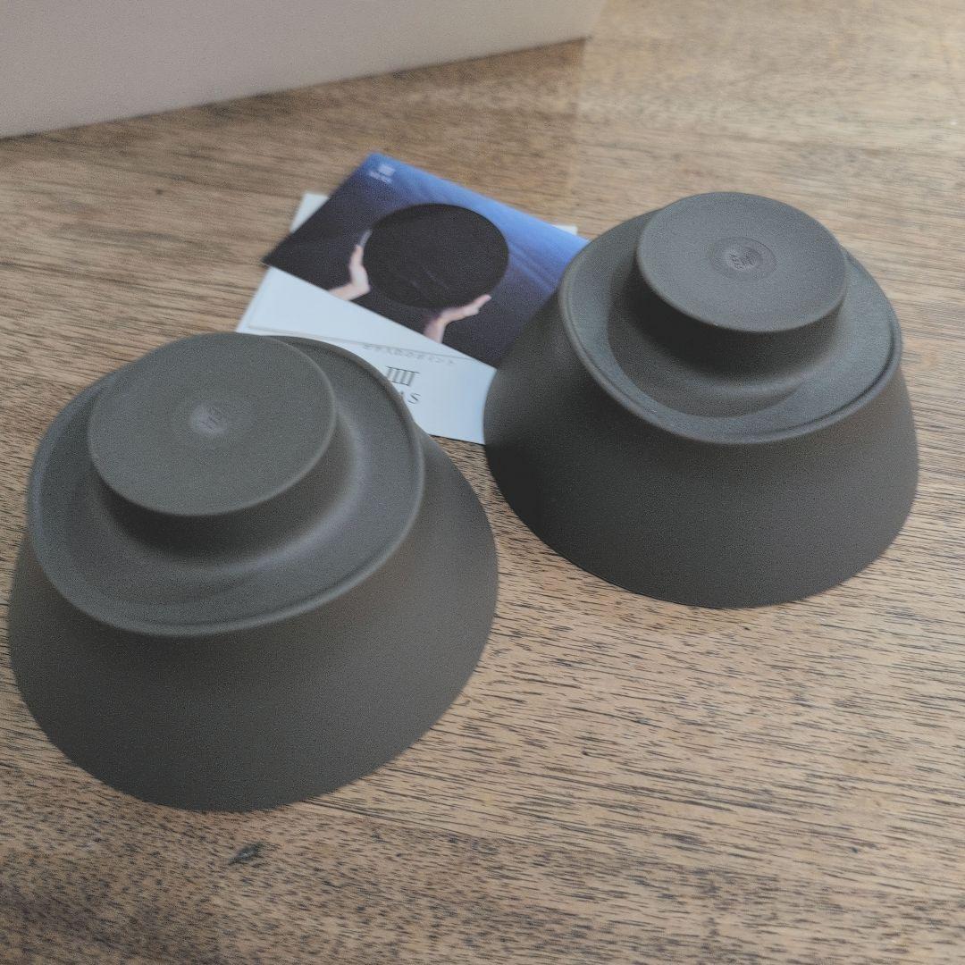 【ARASエイラス】茶碗/小皿スロープ/箸/ 6点セット　スタイリッシュ