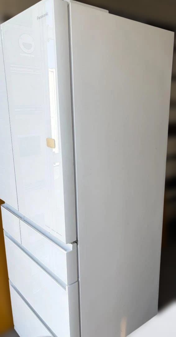 送料込み 6ドア冷蔵庫　panasonic 2021年 NR-F557HPX-W