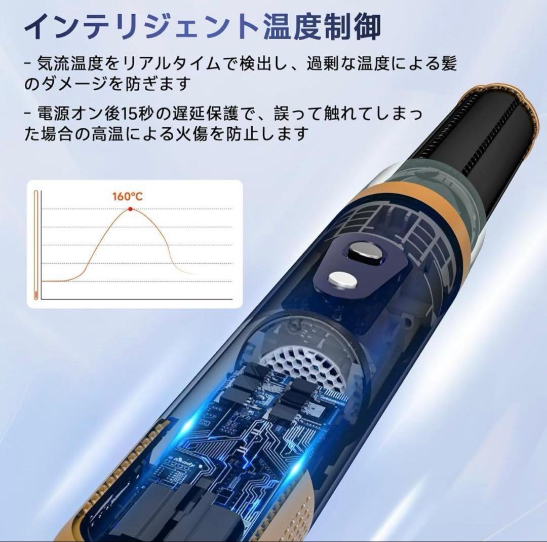 Cweixi マルチスタイラー(6in1) コテ カールドライヤー