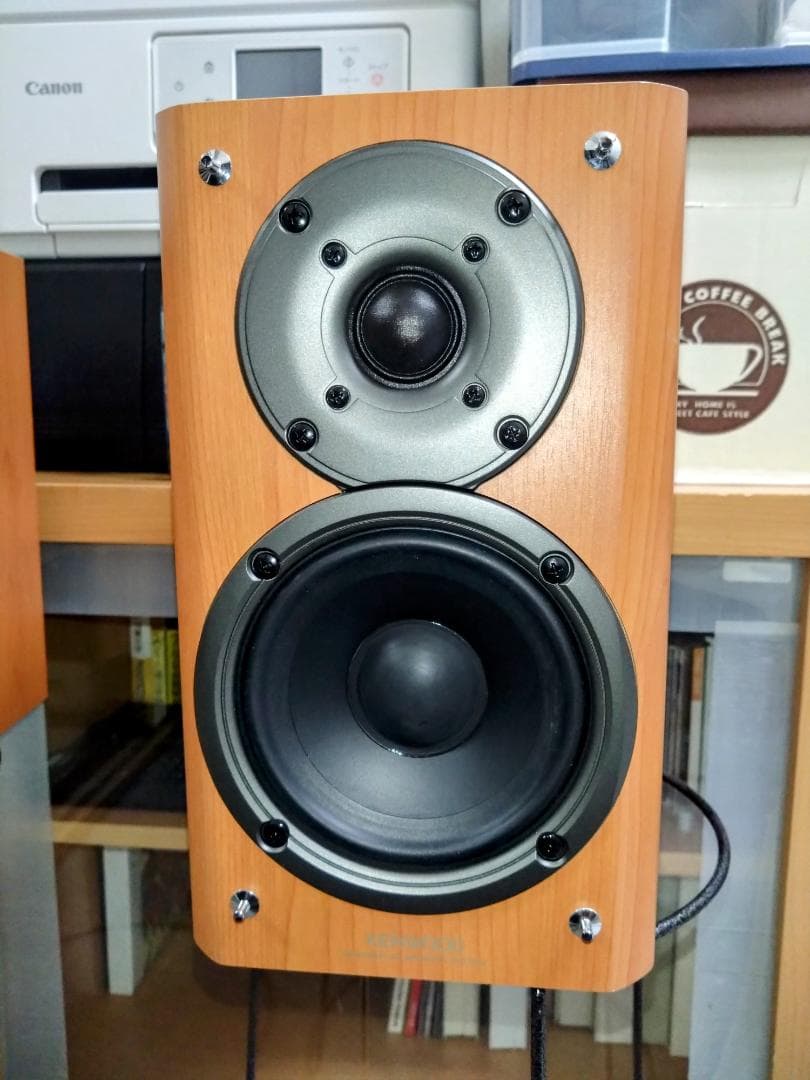 【オーディオ銘機賞を受賞】 KENWOOD LS-K701 小型スピーカー 1組