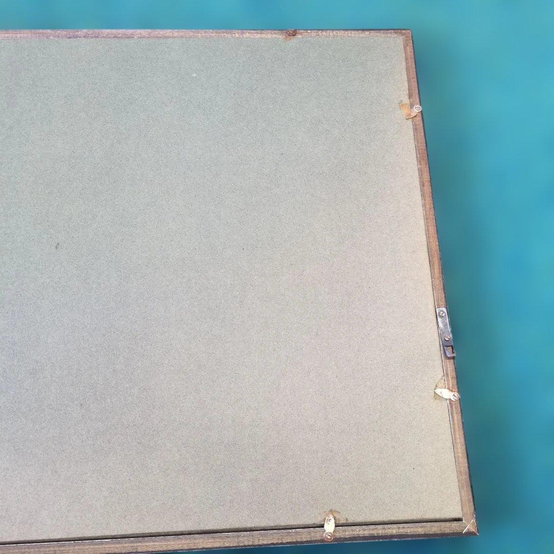 鉄道停車場　石斎浩明 画 　昭和レトロ