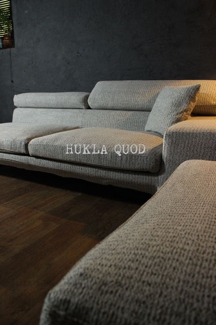 首都圏送無料〜HUKLAQUOD片肘　80万 T517 クオード　ソファ　セット