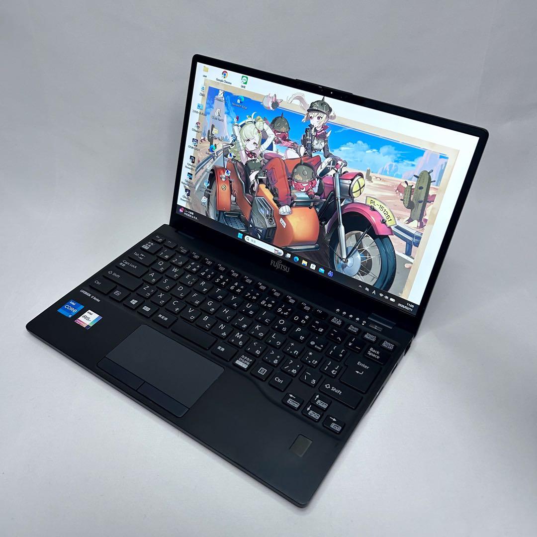 美品【オフィス×バッテリー超良好】第11世代i5｜ライフブック｜SSD｜2021