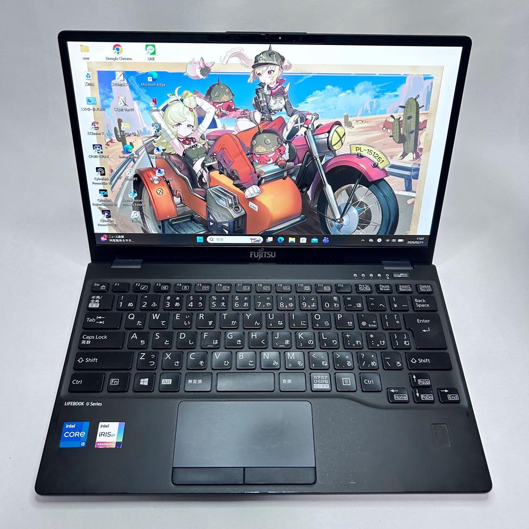 美品【オフィス×バッテリー超良好】第11世代i5｜ライフブック｜SSD｜2021