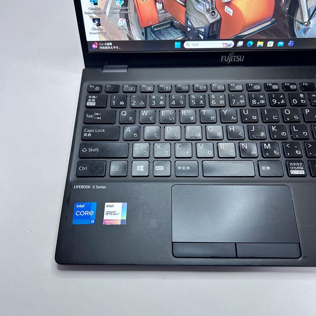 美品【オフィス×バッテリー超良好】第11世代i5｜ライフブック｜SSD｜2021