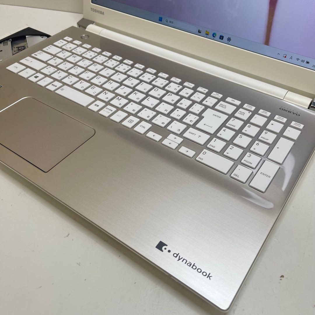 #434 東芝 Dynabook T75 i7-6500U 16GB 512GB