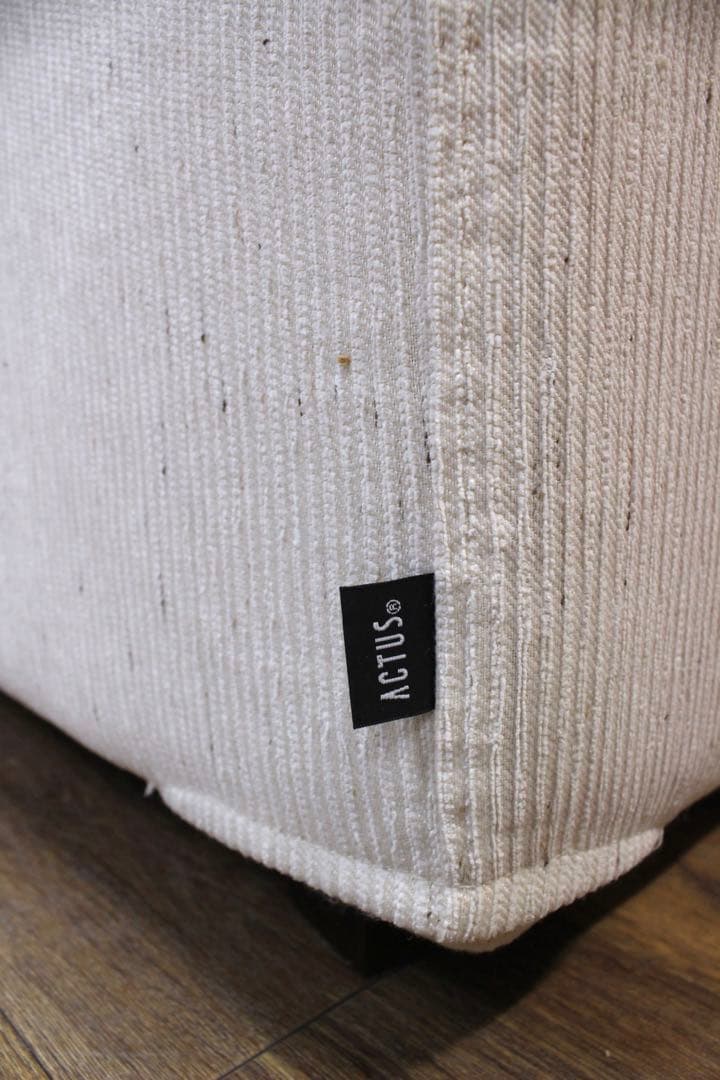 首都圏送無料〜 奇跡の快適性 ACTUSフルフェザー コーナー カウチ ソファ