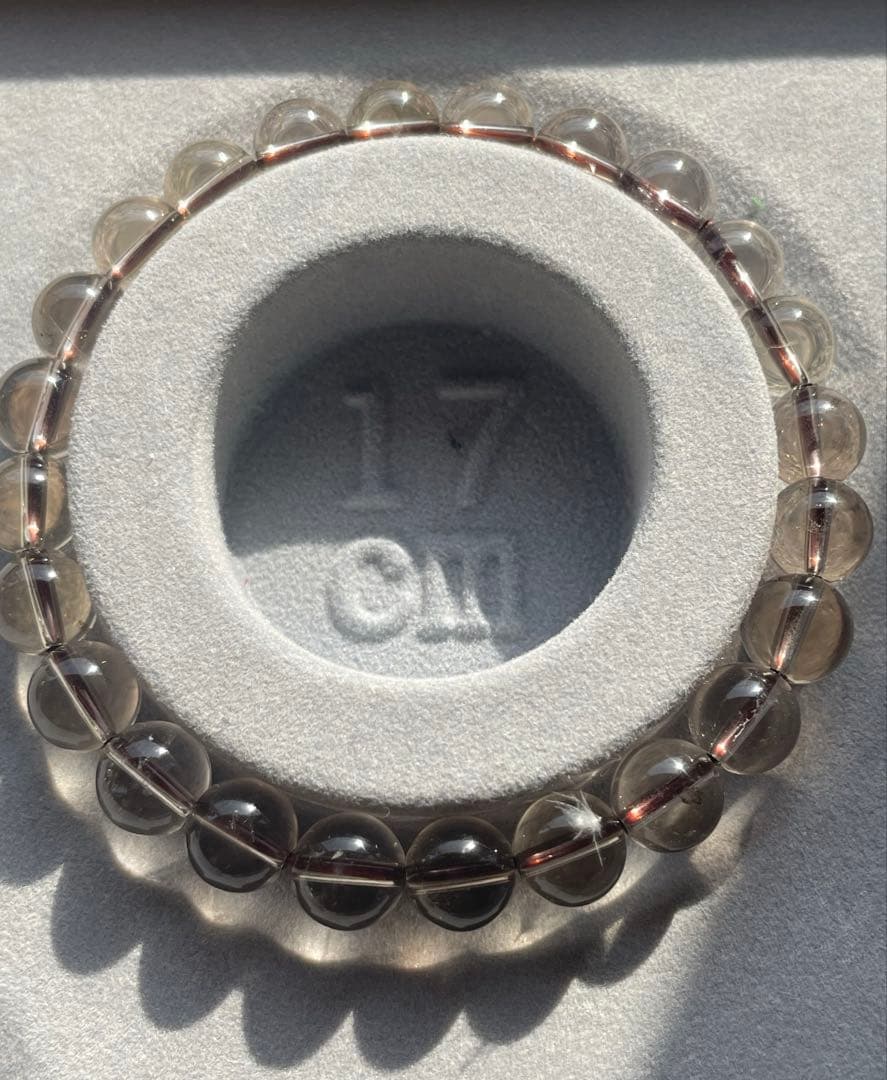 RUNTA ガウリシャンカール産　スモーキークォーツブレスレット