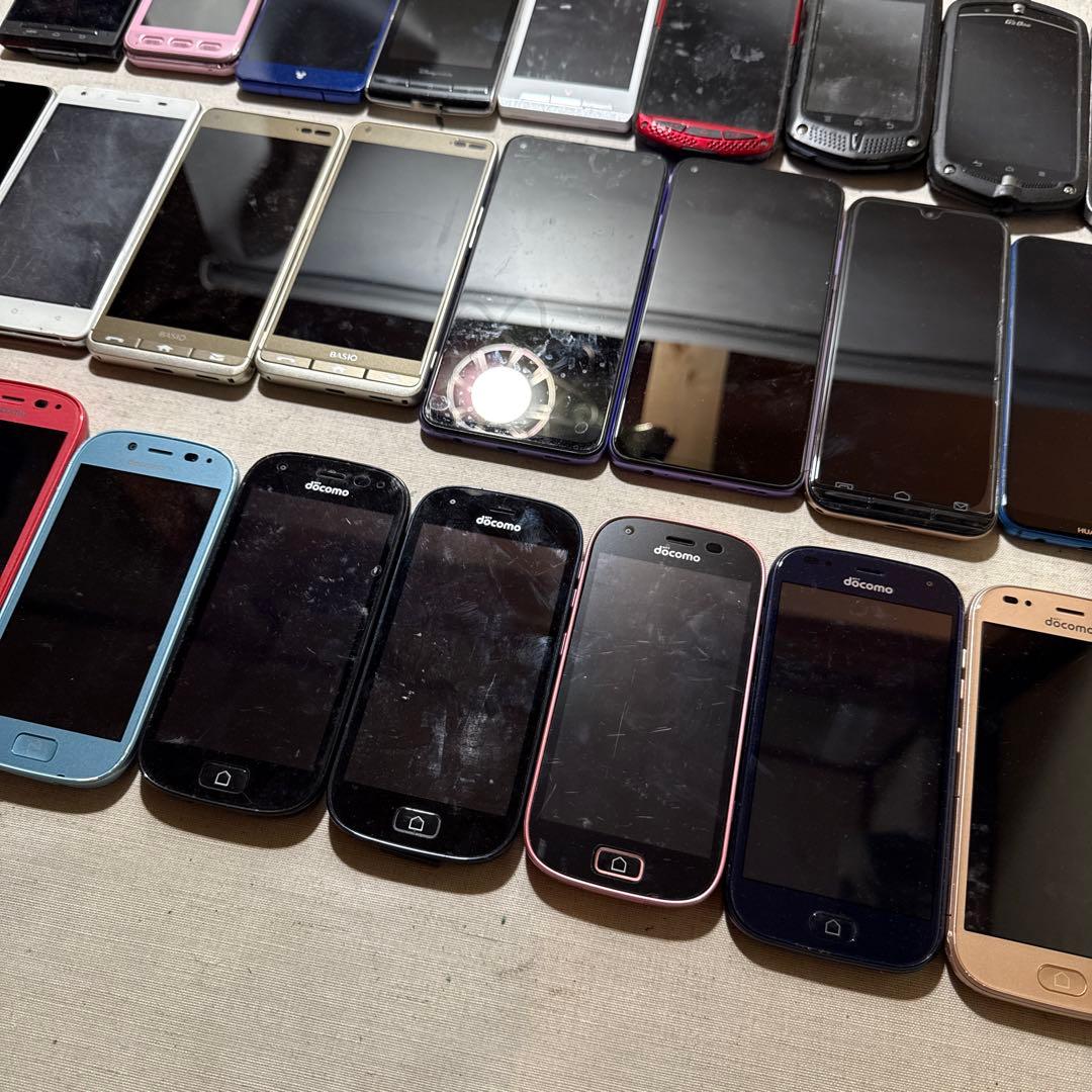 スマホAndroido スマートフォン 46台まとめ売り ジャンク ファーウェイ
