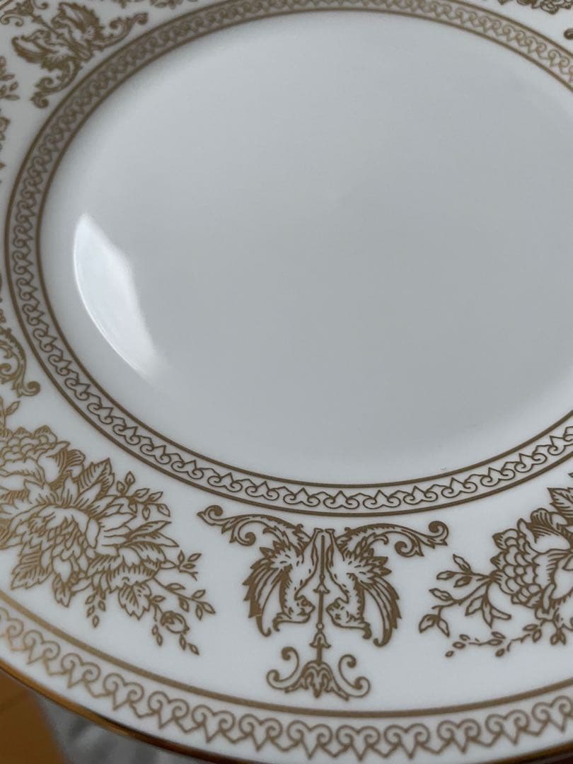値下げしました❗️ウェッジウッド　コロンビアゴールドプレート　20cm
