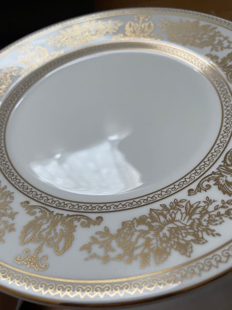 値下げしました❗️ウェッジウッド　コロンビアゴールドプレート　20cm