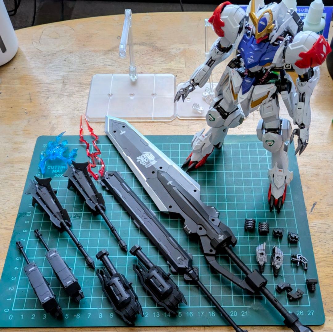 【MG バルバトスルプス 拡張パーツver】組立済み完成品