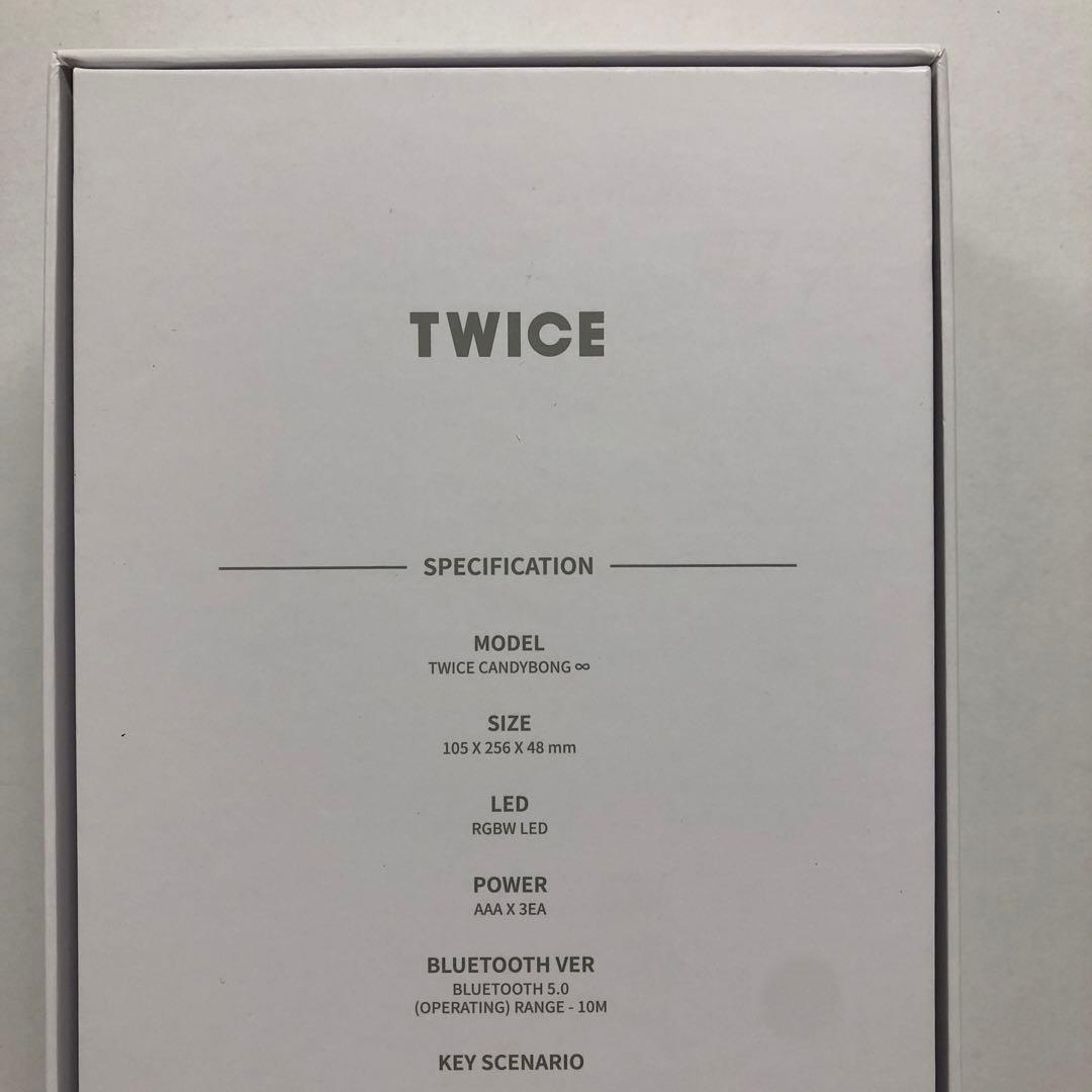 42●TWICE 公式ペンライト CANDYBONG ∞ KM0210-1