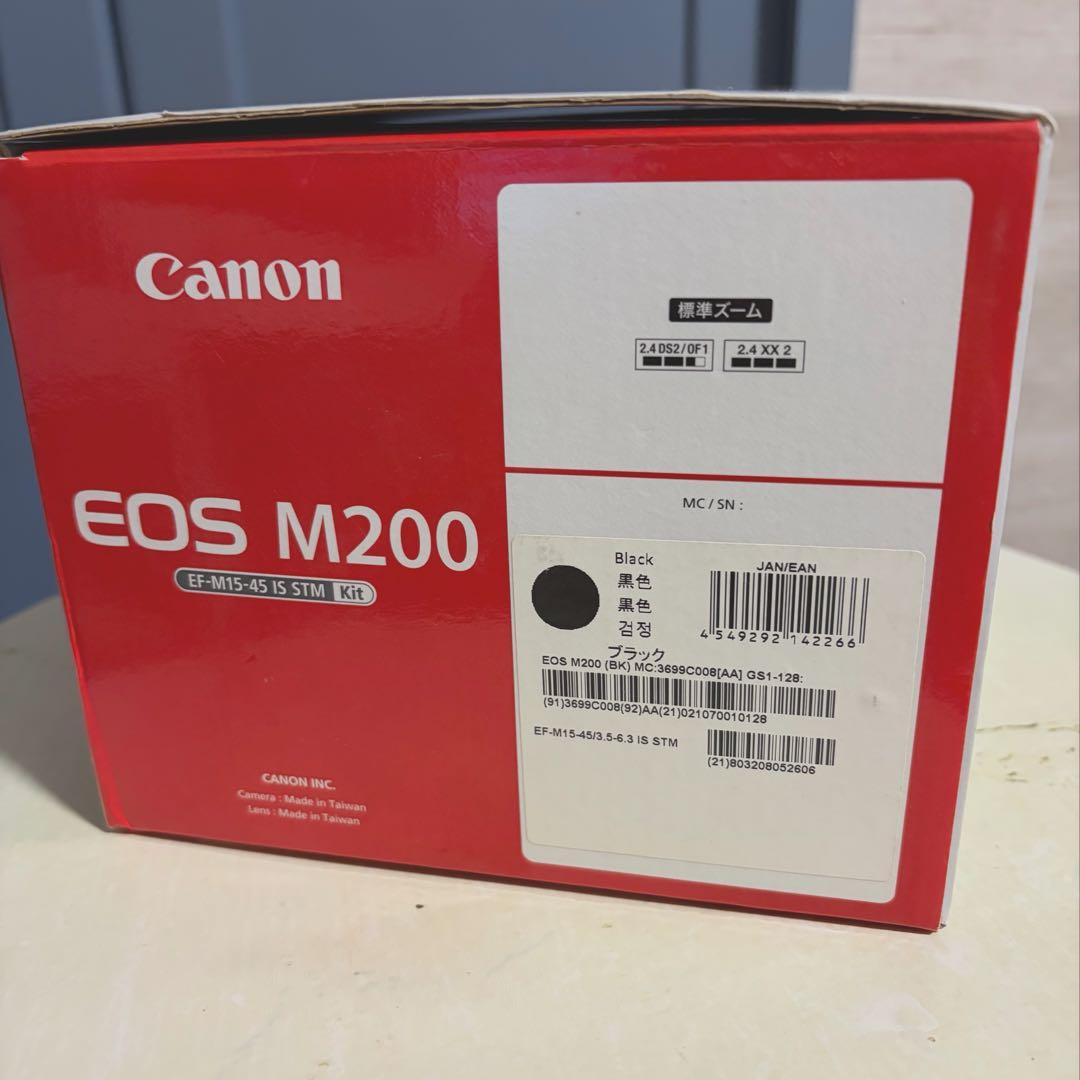 Canon EOS M200 ミラーレスカメラ EF-M