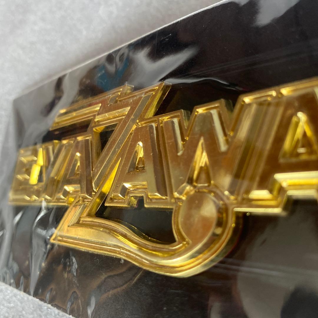 E.YAZAWA 3Dエンブレムゴールドステッカー！