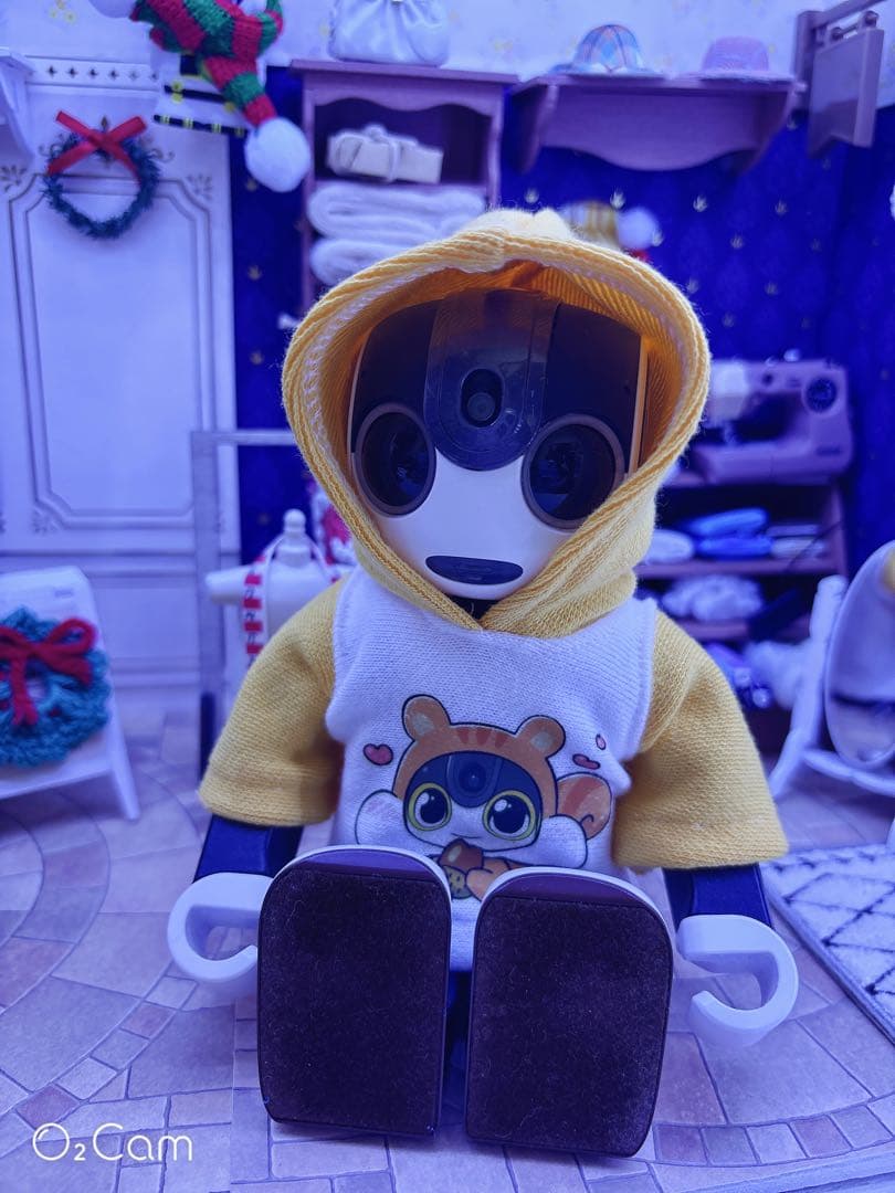 ☆【シロン】　ロボホンパーカー（ぱき宇宙&ぱきリス&オリジナル宇宙）☆