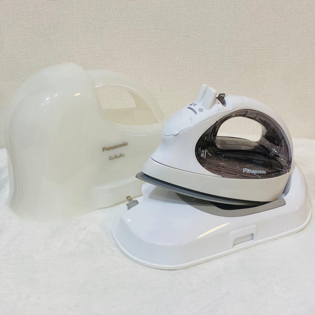 パナソニック コードレススチームアイロン グレー NI-CL313-H