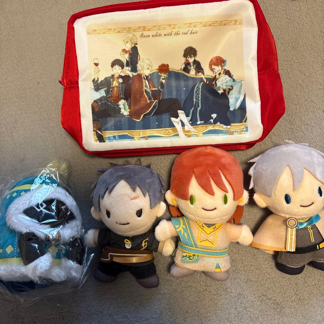 赤髪の白雪姫 ぬいぐるみセット