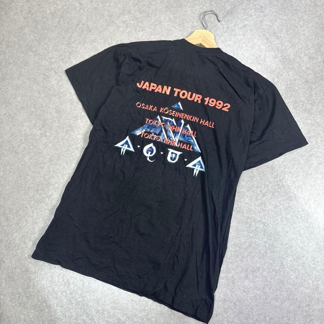 希少 90s ASIA バンド ツアーTシャツ ヴィンテージ 当時物 L
