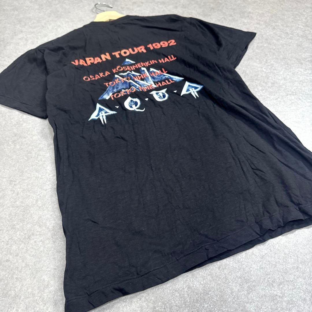 希少 90s ASIA バンド ツアーTシャツ ヴィンテージ 当時物 L