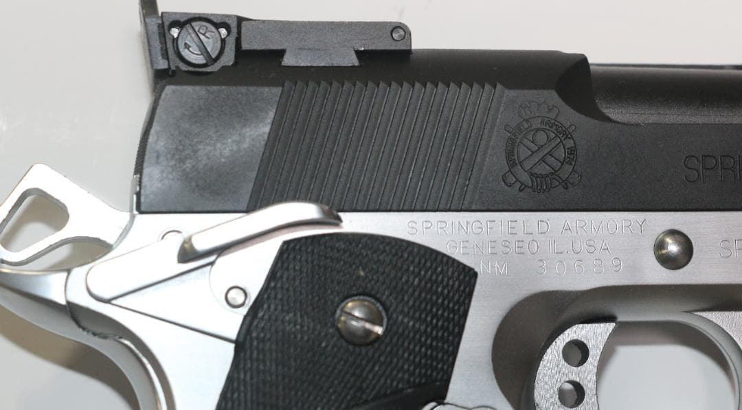 MGC　HW樹脂製モデルガン スプリングフィールド３８スーパー　 SPG合法品