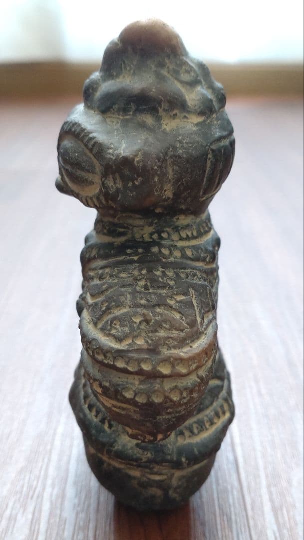 遮光器土偶　陶器製　置物　高さ12cm