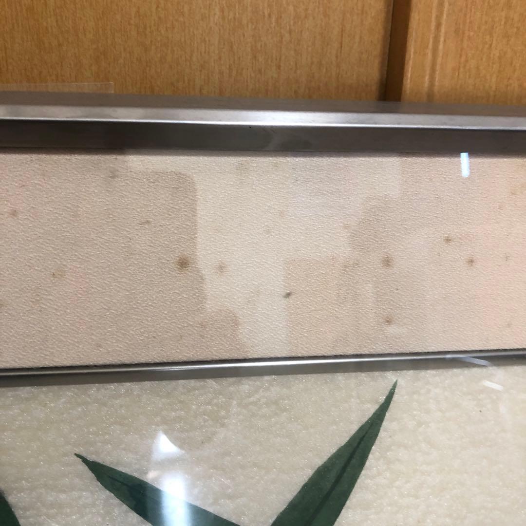 【真作】高見朝蒼「百合」日本画 〇川端校修 北海道出身 眞筆証明書付き　横山美術