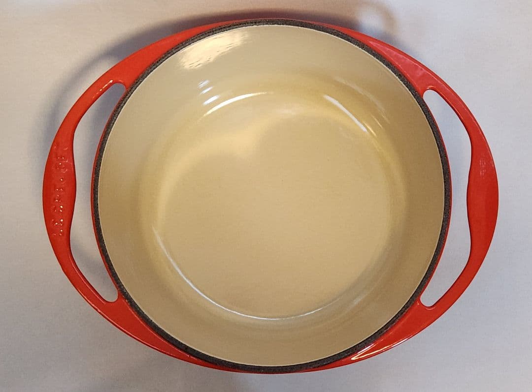 ル・クルーゼ センセーション ココットロンド 22cm チェリーレッド