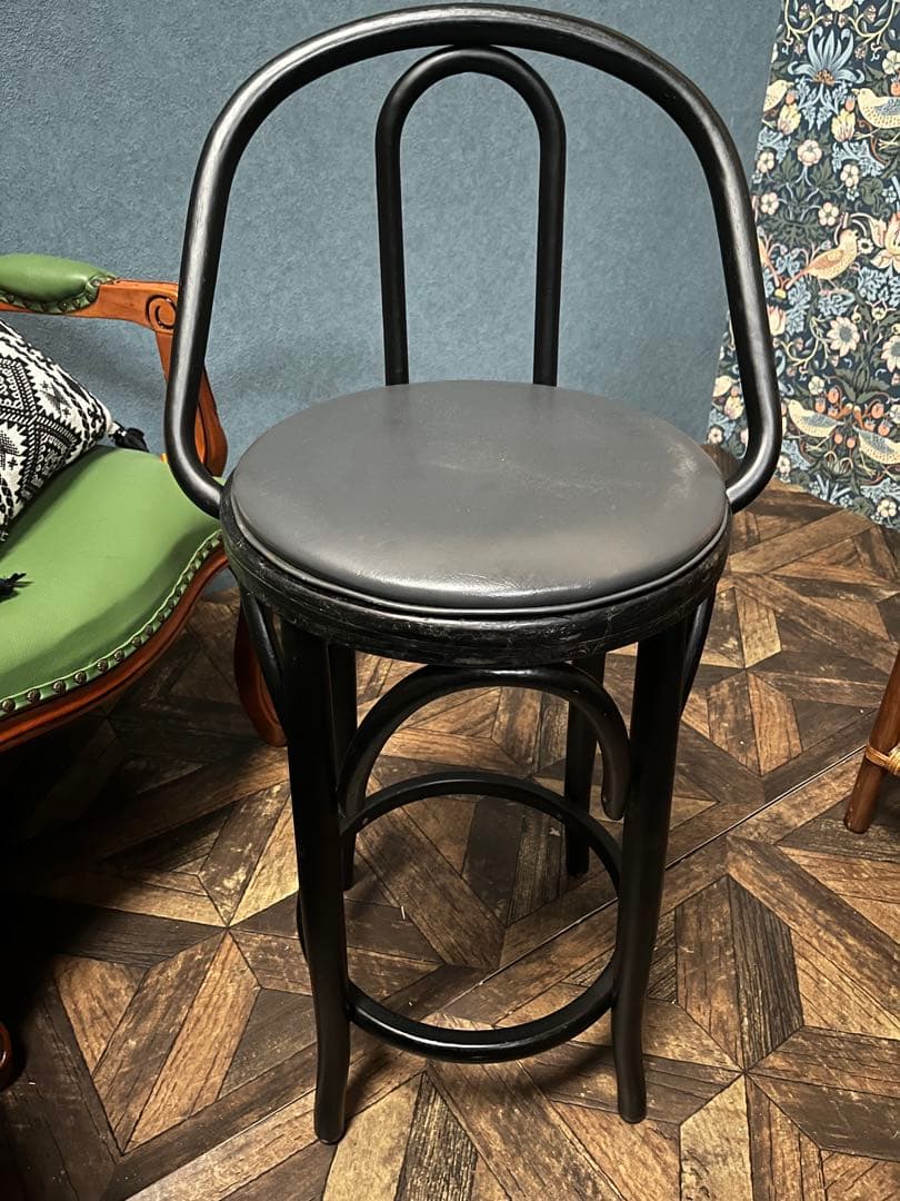 ラタン ビンテージ ベントウッドチェア 椅子 ハイチェア インテリア