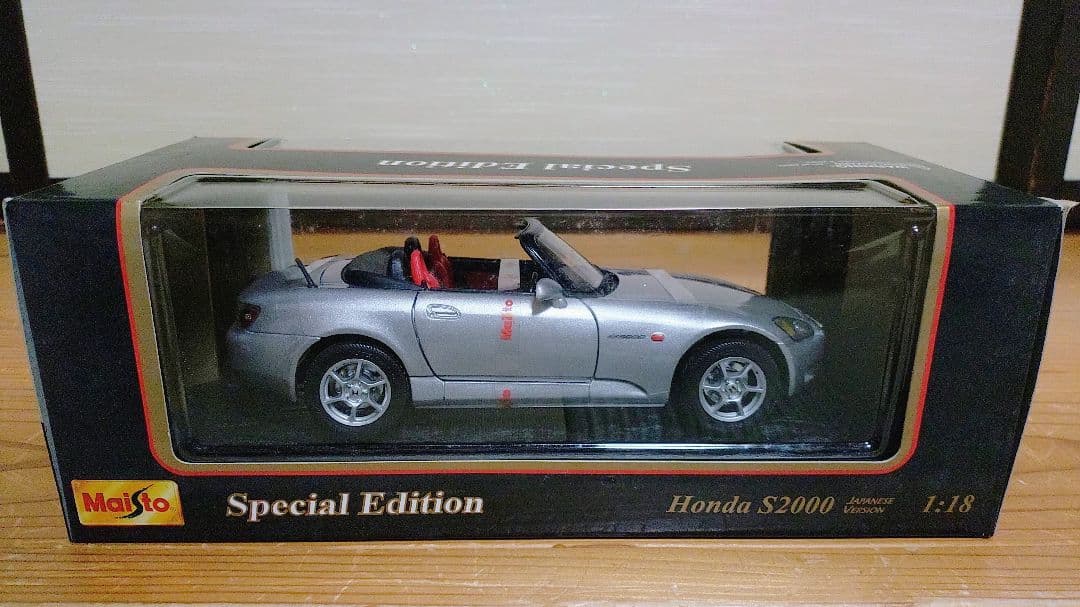1/18　マイスト　ホンダ　S2000　ポルシェ　フェラーリ　ロータス