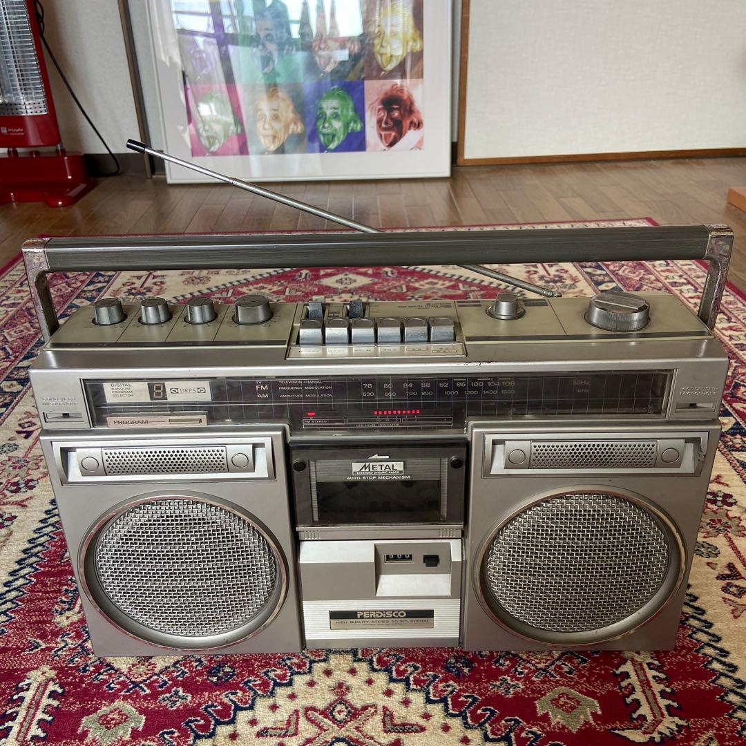 PERDISCO パディスコ　ラジカセ TRK-7820 日立