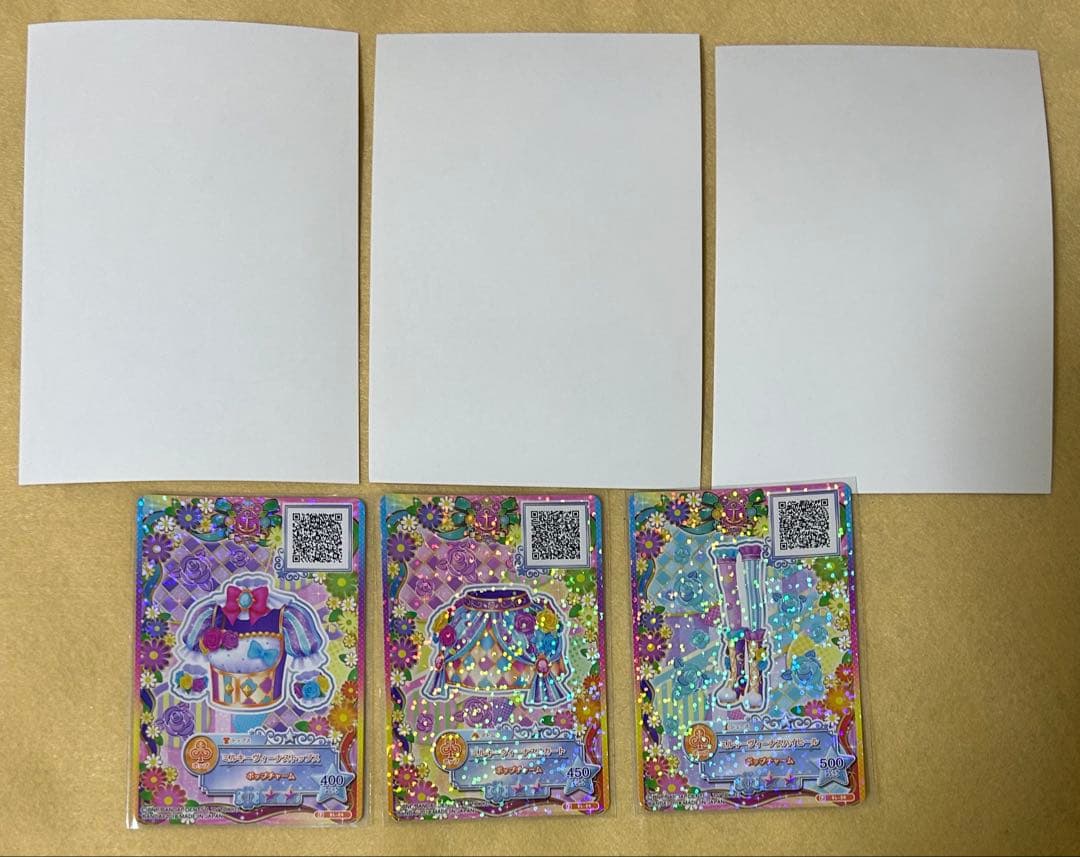 【149】アイカツスターズ　ミルキーヴィーナスコーデ　直筆サイン入りブロマイド
