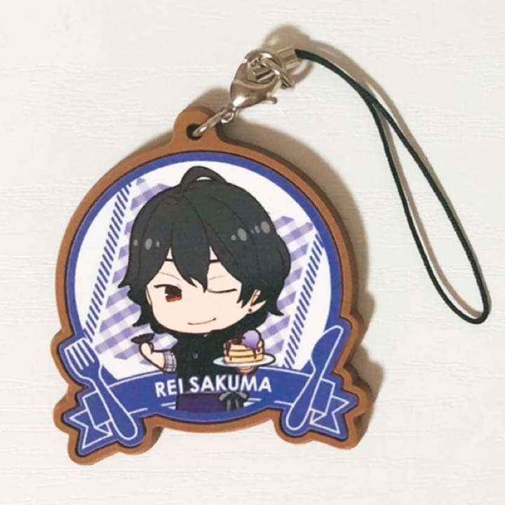 新品★あんスタ【UNDEAD】アニカフェ★ラバーチャーム★夢ノ咲コック★4セット