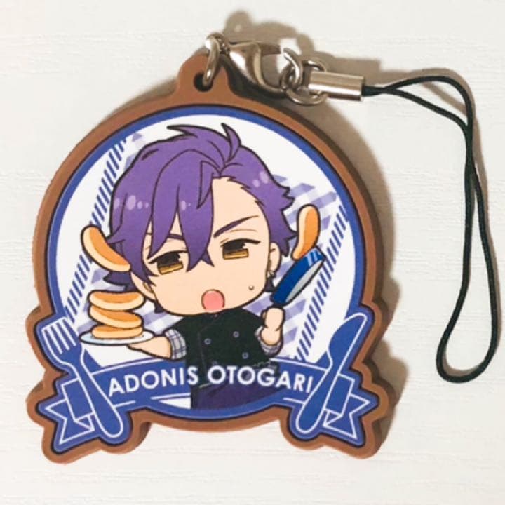 新品★あんスタ【UNDEAD】アニカフェ★ラバーチャーム★夢ノ咲コック★4セット