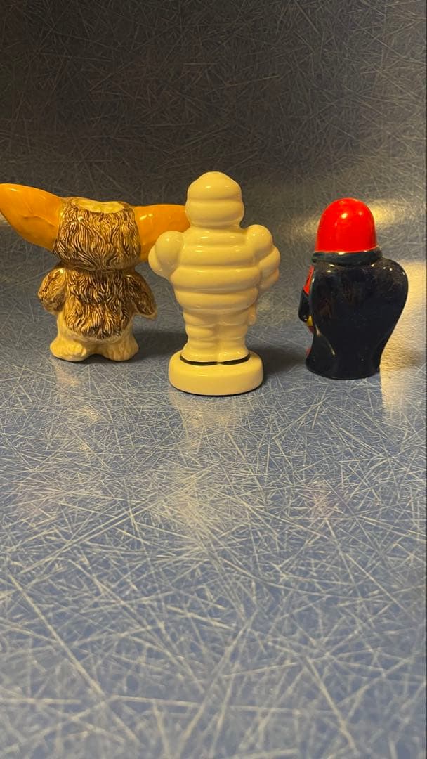 ソルト　ペッパー　ギズモ　ミシュラン　budman 陶器　置物　ビンテージ