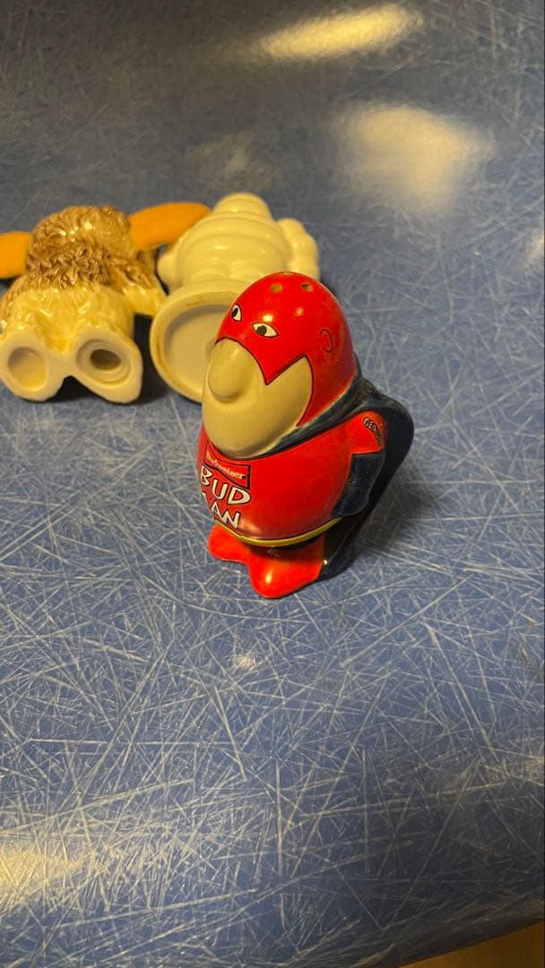 ソルト　ペッパー　ギズモ　ミシュラン　budman 陶器　置物　ビンテージ