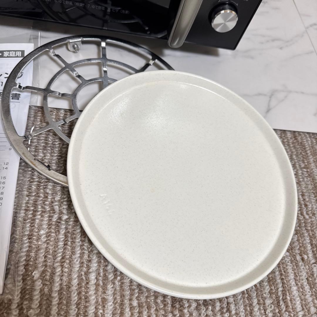 美品 アイリスオーヤマ オーブンレンジ 15L ターンテーブル スタイリッシュ