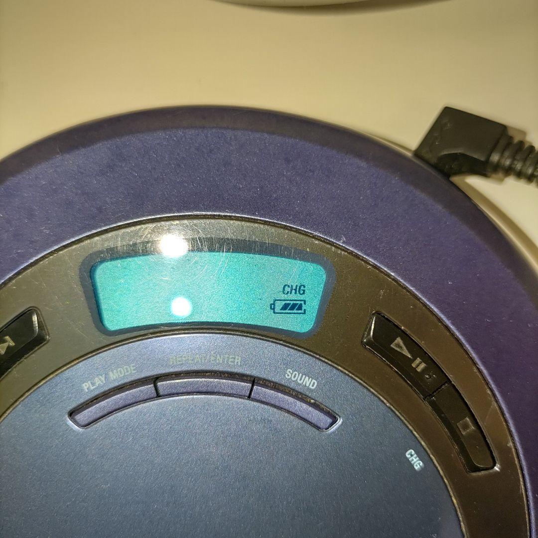 【稼働品■リモコン・AC電源付き】SONY 　CD ウォークマン　D-E666