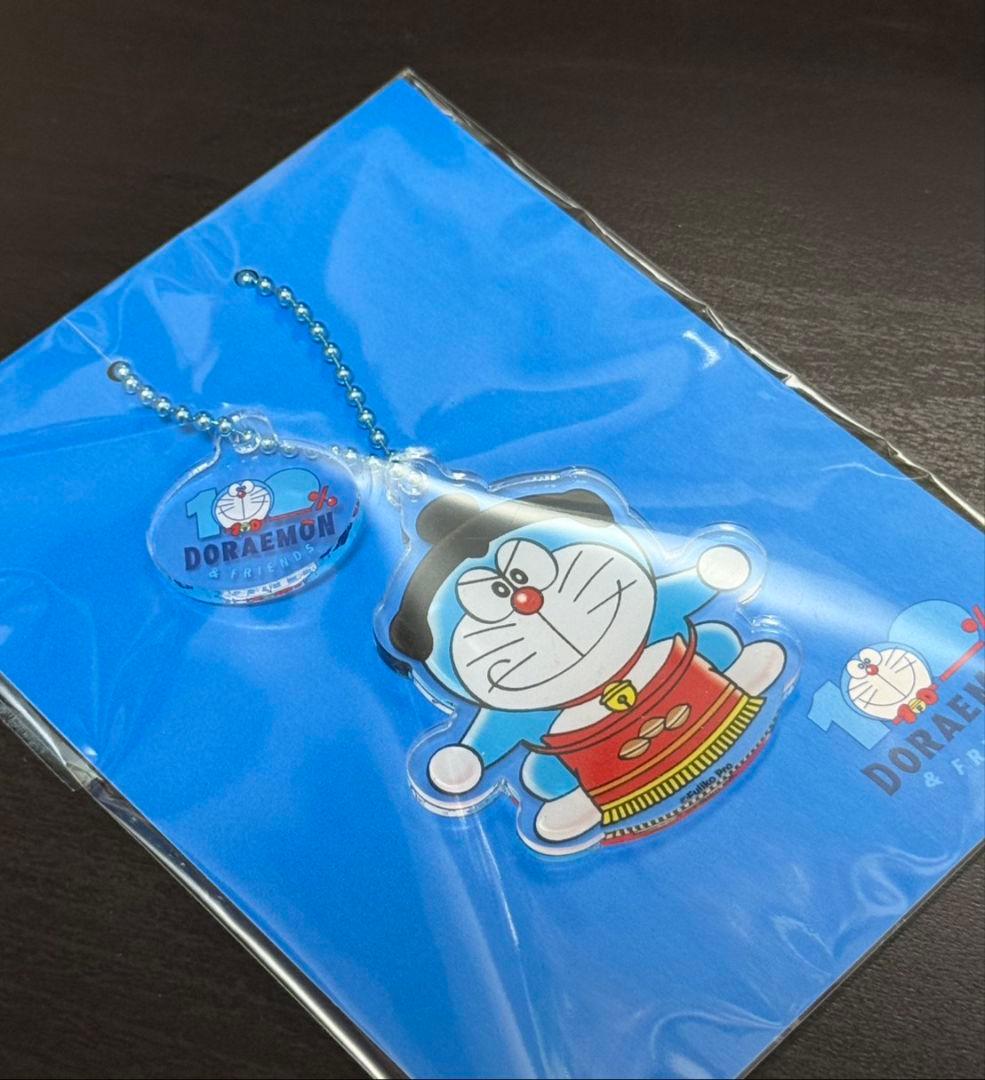 100%ドラえもん＆FRIENDS アクリル2連キーホルダー 4個セット