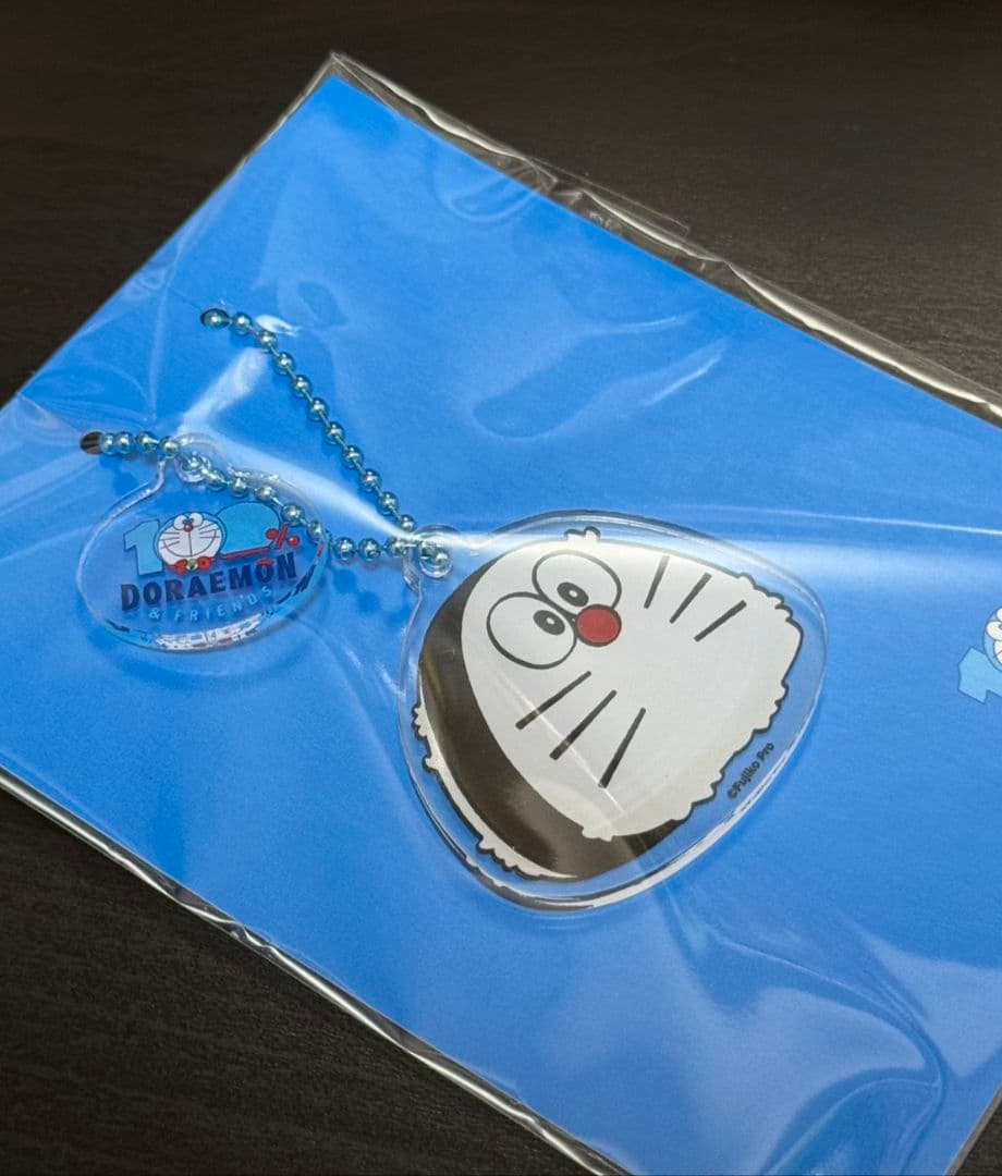 100%ドラえもん＆FRIENDS アクリル2連キーホルダー 4個セット