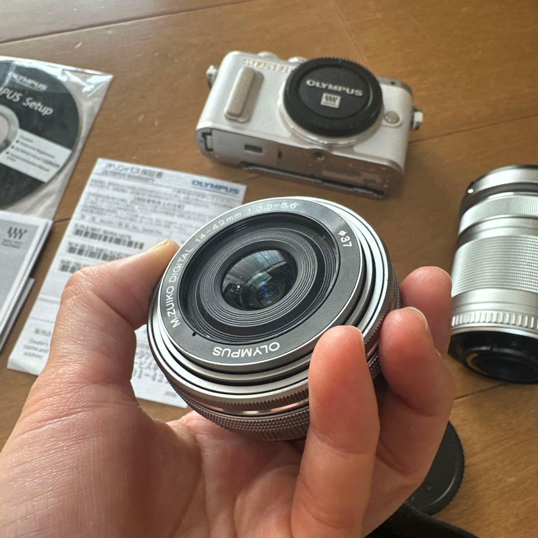 OLYMPUS PEN E-PL8 EZダブルズームキット ⚠️ジャンク品