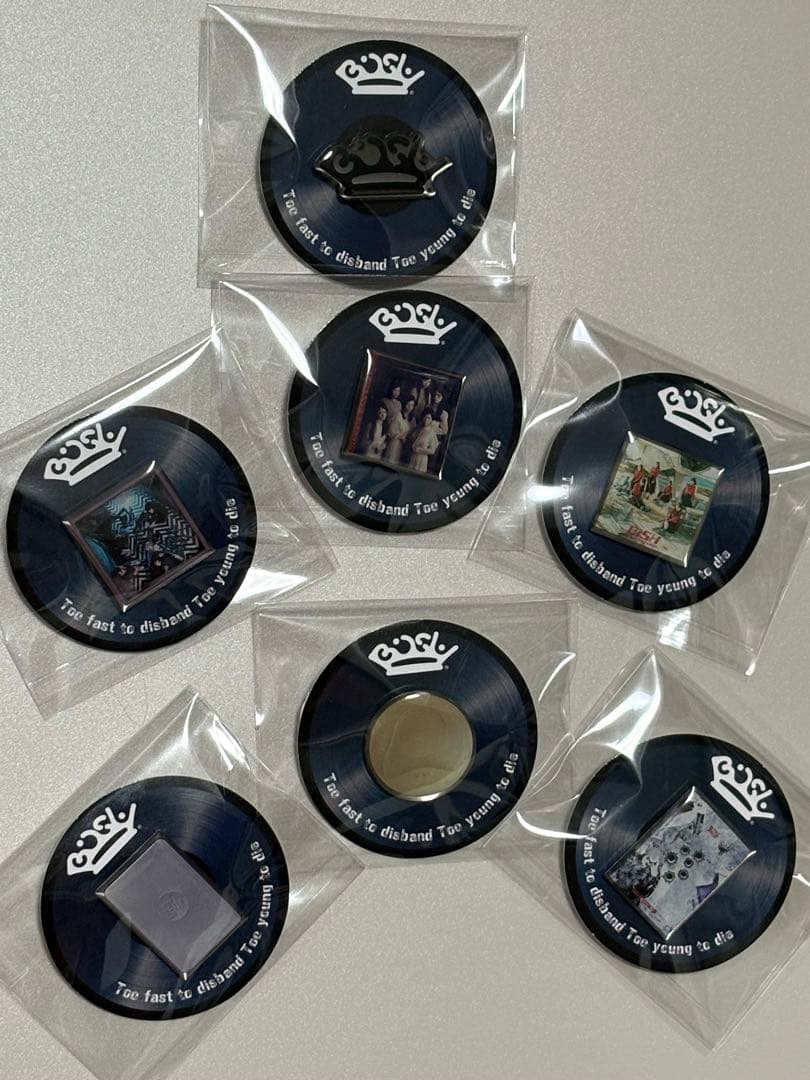 BiSH ピンズカプセル 全7種 コンプリート ガチャ ピンバッジ