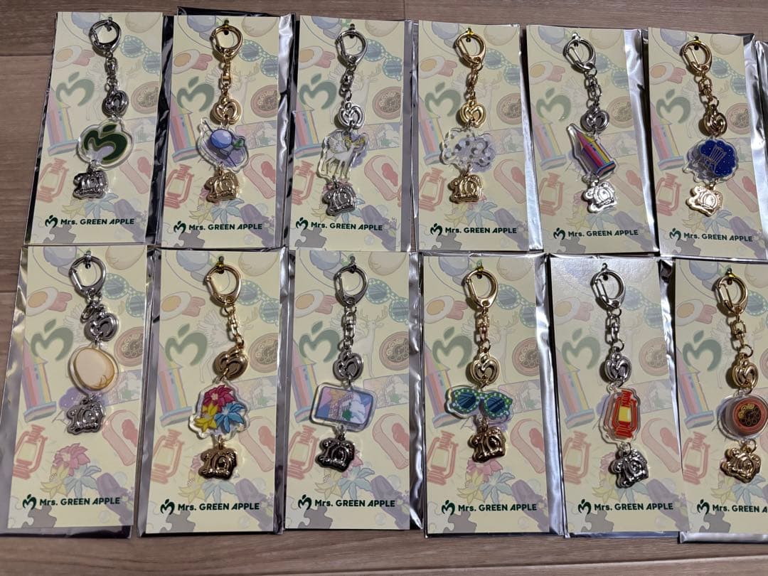 Mrs. GREEN APPLE ポップアップ チャーム コンプリート