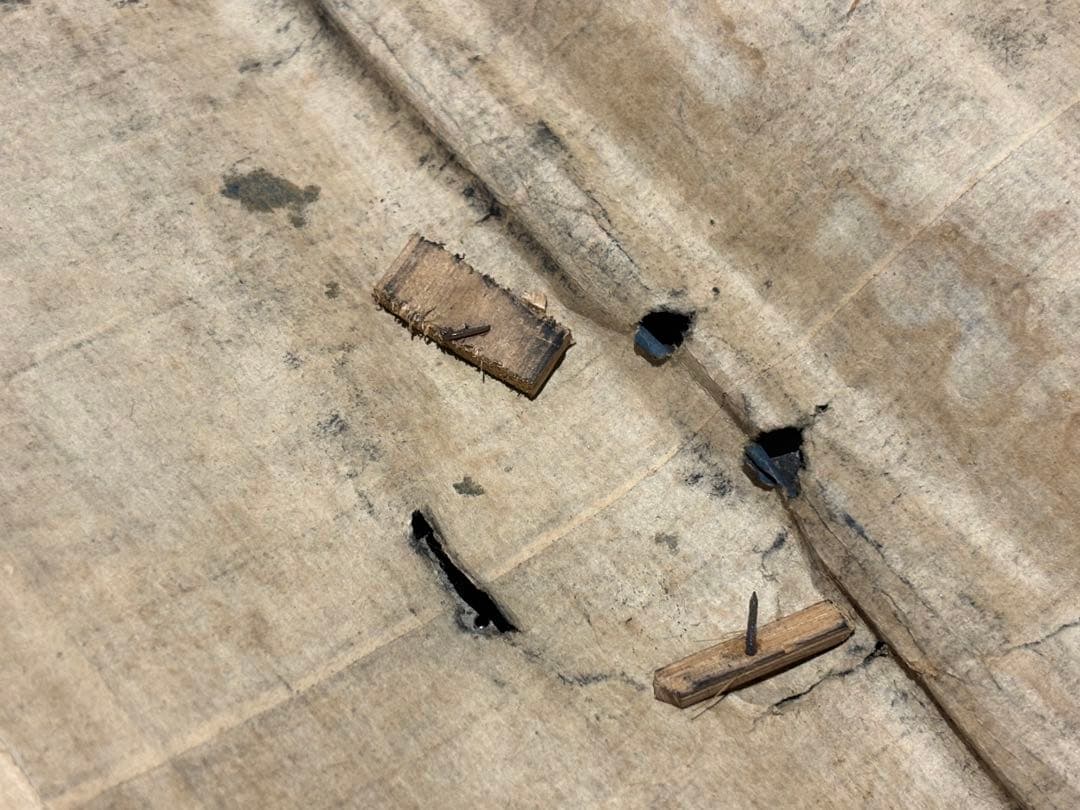 「歳徳神及び八将神図 日月飾り付」版彩色 1幅|陰陽道 牛頭天王 八将軍江戸時代